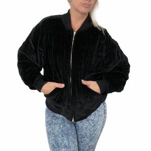 Vintage Liz Claiborne bomber embroidered quilted jacket S